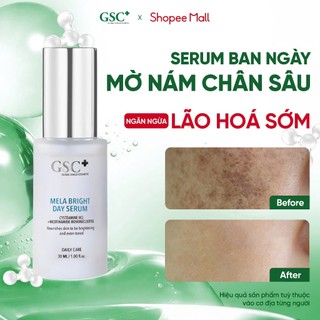  Serum Dưỡng Trắng Da Ban Ngày GSC Mela Bright Day 30ml Chuẩn Hàn Quốc – Giảm Nam Làm Sáng Bảo Vệ Da 