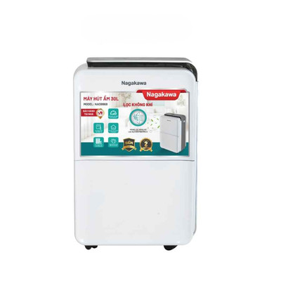 Máy hút ẩm lọc không khí 30L Nagakawa NAD8666