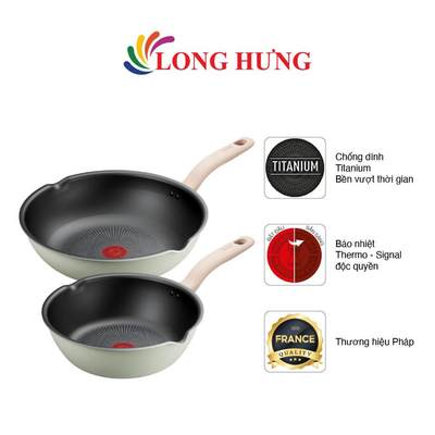 Chảo sâu lòng chống dính đáy từ Tefal So Matcha (24cm/28cm) - Hàng chính hãng - Bảo hành 24 tháng