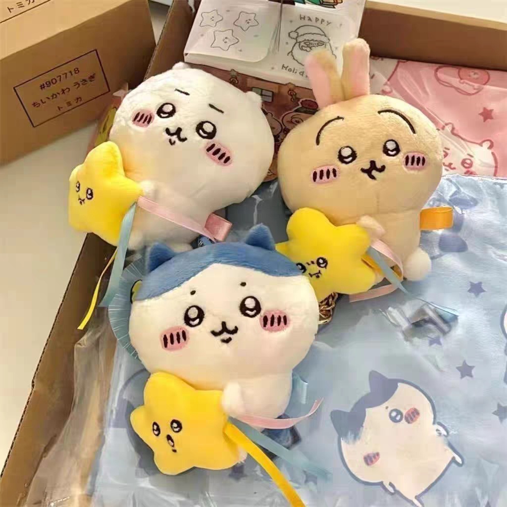 Gấu Bông Chiikawa Dễ Thương – Móc Khoá Bông Chiikawa, Usachi, Quà Tặng Trang Trí Túi Xách