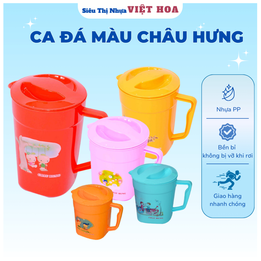 Ca Trà Đá, Dừa Đá Ca Nước Mía, Ca Đựng Nước Nhiều Màu, Ca Thái Châu hưng