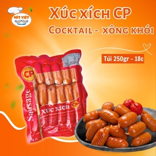  Xúc Xích Cocktail CP 250g | Xúc Xích Bi Xông Khói | Thơm ngon giòn ngọt ăn liền tiện lợi 