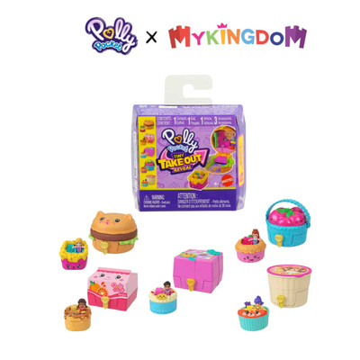 Đồ Chơi Mô Hình Thiên Đường Ẩm Thực Của POLLY POCKET JCR44 - Giao hàng ngẫu nhiên