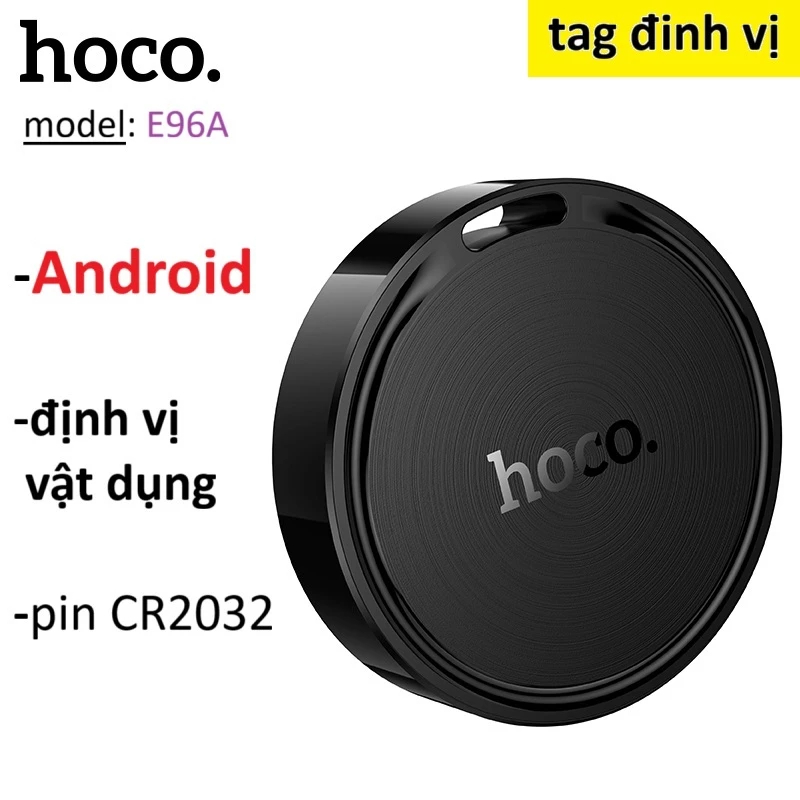 Tag Định Vị vật dụng Hoco E96A dùng với điện thoại Android - Bảo Hành 6 tháng