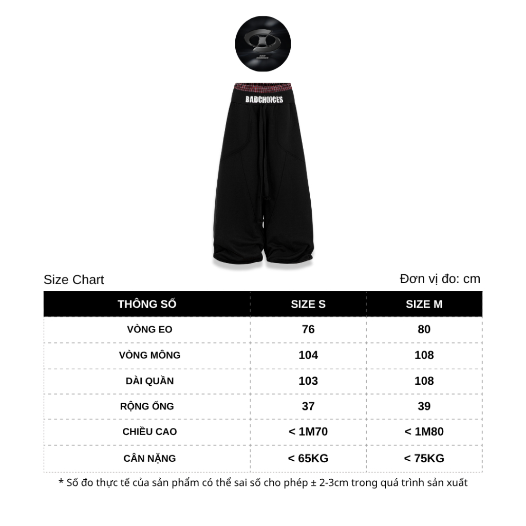 Bad Choices | Quần nỉ ống rộng DOUBLE WAIST đai đỏ vải chân cua phối dây rút | BigBuy360 - bigbuy360.vn
