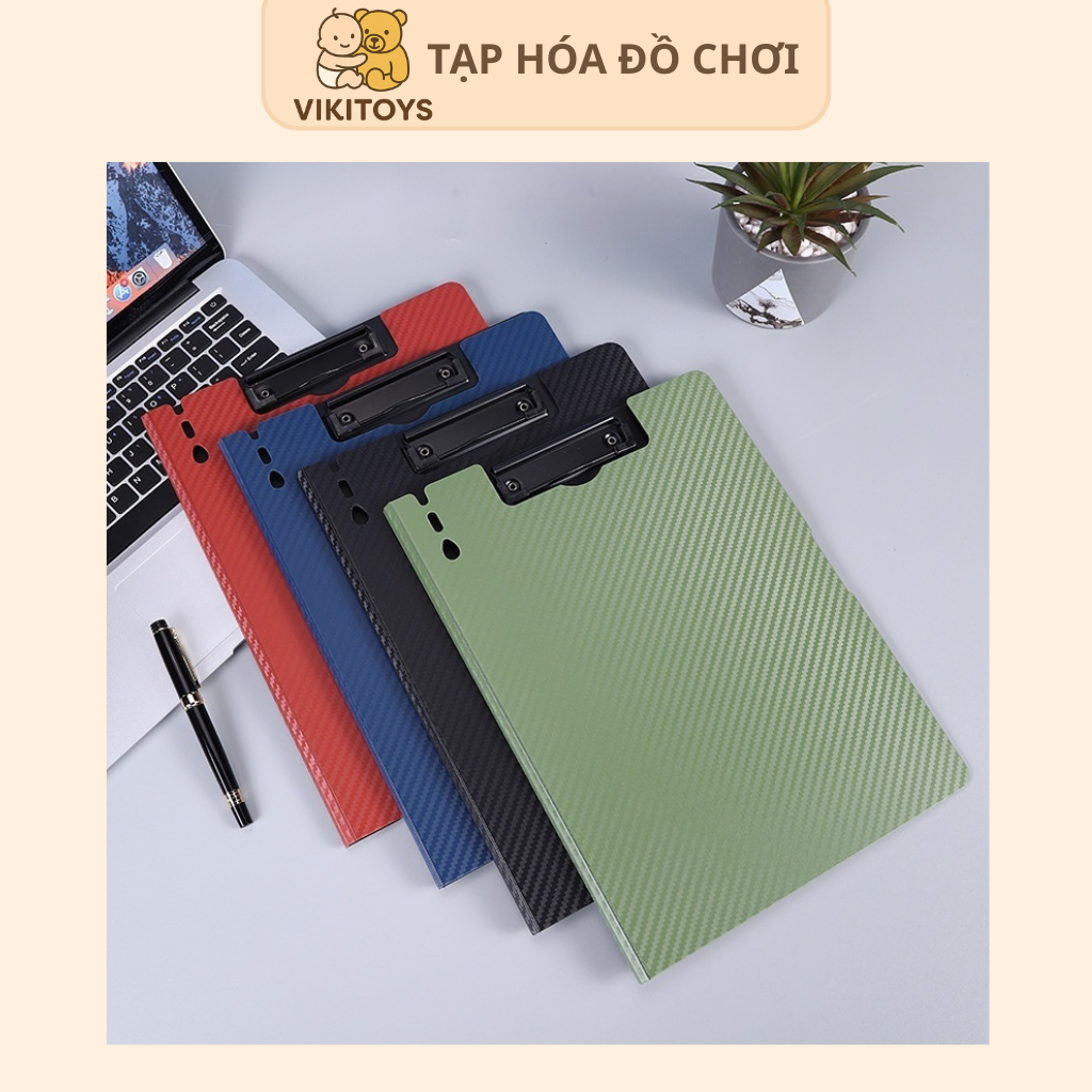  Bìa trình ký đôi Bìa kẹp tài liệu GẤP ĐÔI A4 Đứng nhựa cao cấp sang trọng 