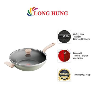 Chảo xào chống dính đáy từ Tefal So Matcha 30cm G1791695 - Hàng chính hãng - Bảo hành 24 tháng