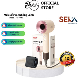 Máy Sấy Tóc Không Cánh SEKA SK3325 Công Suất 1400W Ion Âm Sấy Nhanh 3 Tốc Độ 4 Nhiệt Độ SP4123261049