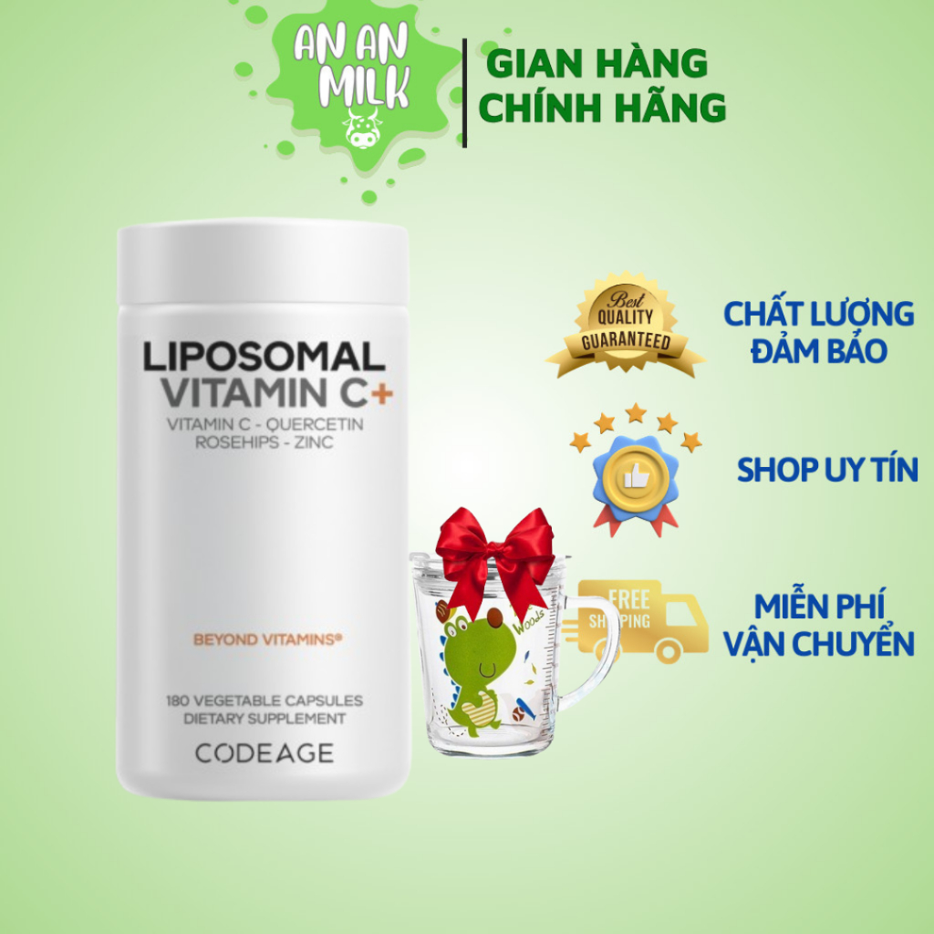 [ HÀNG NHẬP KHẨU] CODEAGE Liposomal Vitamin C+  -  AN AN STORE