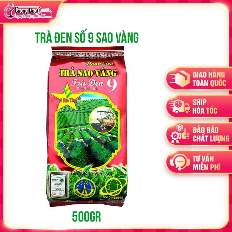Trà Đen Số 9 Sao Vàng Thơm Ngon 500gr