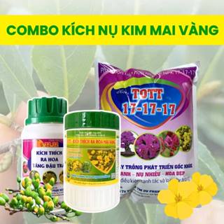  Combo Phân Bón Tạo Nụ Kim Cho Mai Vàng rai nhiều nụ nở hoa đẹp không suy cây 