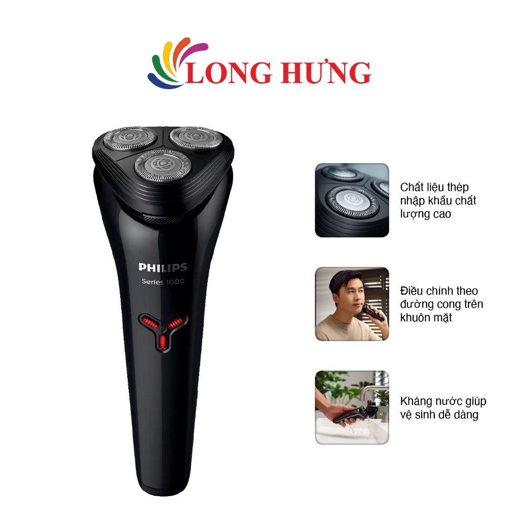 Máy cạo râu Philips S1103/02 - Hàng chính hãng