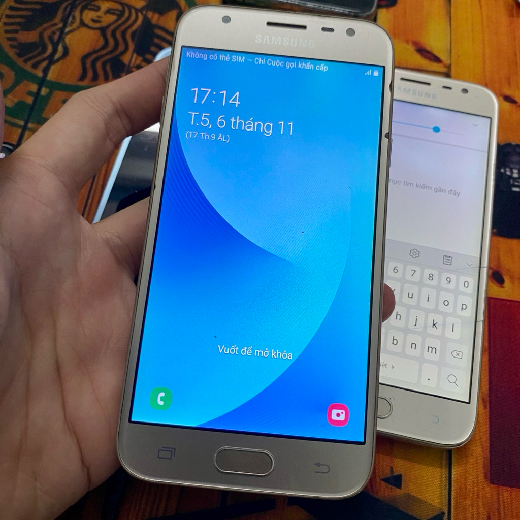 ĐIỆN THOẠI SAMSUNG J3 PRO – ANDROID 9, MÀN 5.0”, 2 SIM 4G, MÁY CŨ NHỎ GỌN