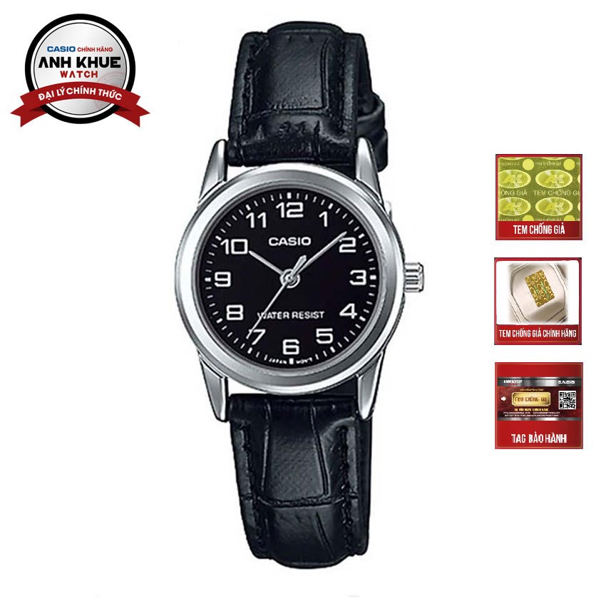 Đồng hồ nữ Casio LTP-V001L-1BUDF dây da | BigBuy360 - bigbuy360.vn