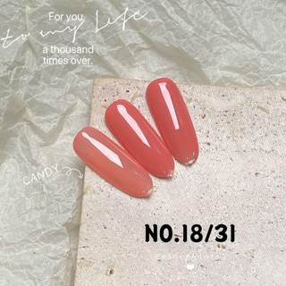 sơn thạch lẻ CANDY 15ml, màu mới đặc mướt
