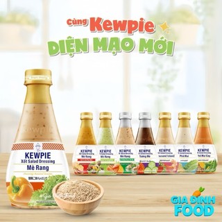 Xốt Salad Dressing Kewpie các loại đủ vị - 210ml