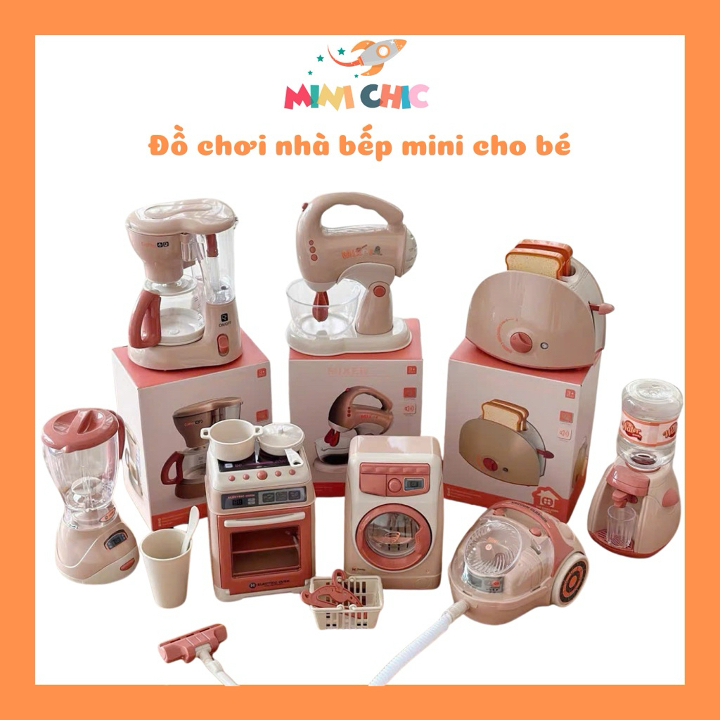 Bộ đồ chơi gia dụng mini - đồ làm bếp mini cho bé
