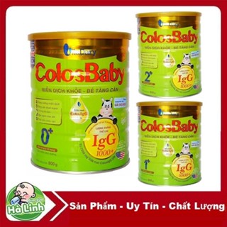 [Quét mã tích xU] Sữa ColosBaBy Gold 1000IgG 800g Đủ số 0+, 1+, 2+ ( Date 2027 ).......: