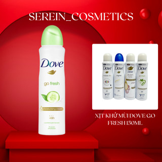  Xịt khử mùi Dove Go Fresh 150ml 