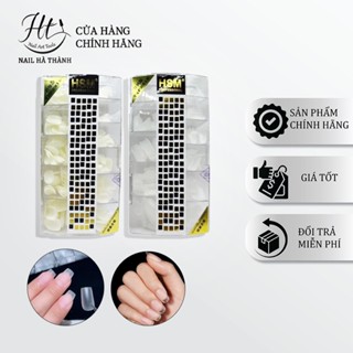  Móng úp tay ngắn nhám sẵn HSM fom tròn vuông 