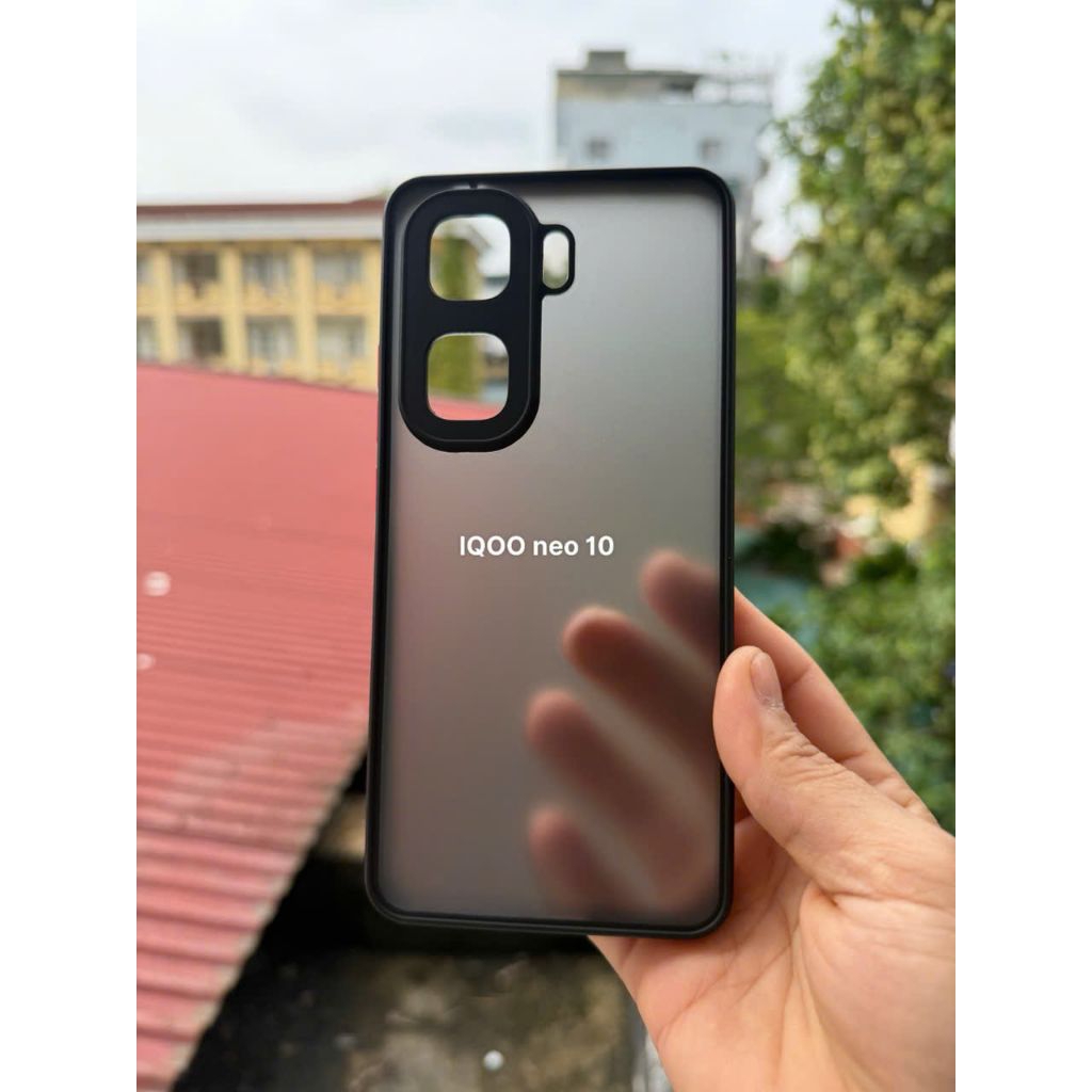 Ốp lưng nhám cho Vivo IQOO NEO 10,NEO 10 PRO ốp chống bám vân tay siêu đẹp