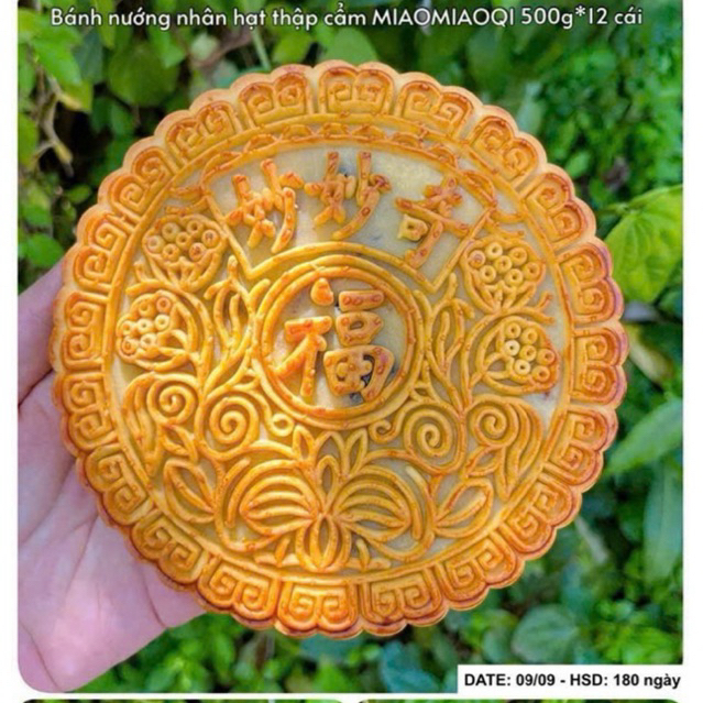  Bánh nướng trung thu nhân thập cẩm khổng lồgói 500gr 