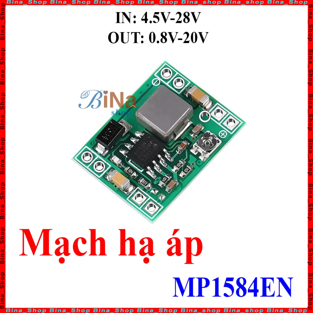 Mạch hạ áp DC 3A từ 3V~28V xuống 1.2V~20V
