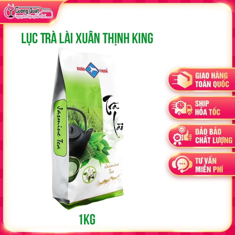 Trà Lài ( Lục Trà) King Xanh 1Kg Xuân Thịnh