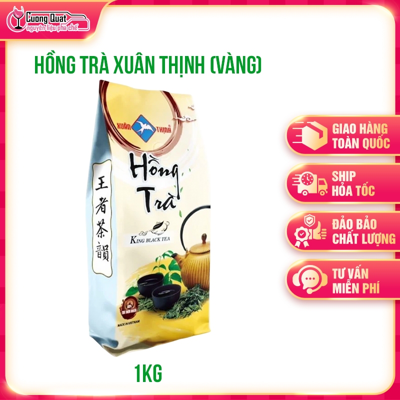 Hồng Trà King (Vàng) 1Kg Xuân Thịnh