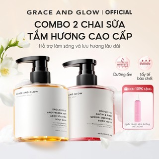   Kèm quà tặng   2 in 1 Best Sales Combo sữa tắm nước hoa Grace and Glow 400ml + 400ml 