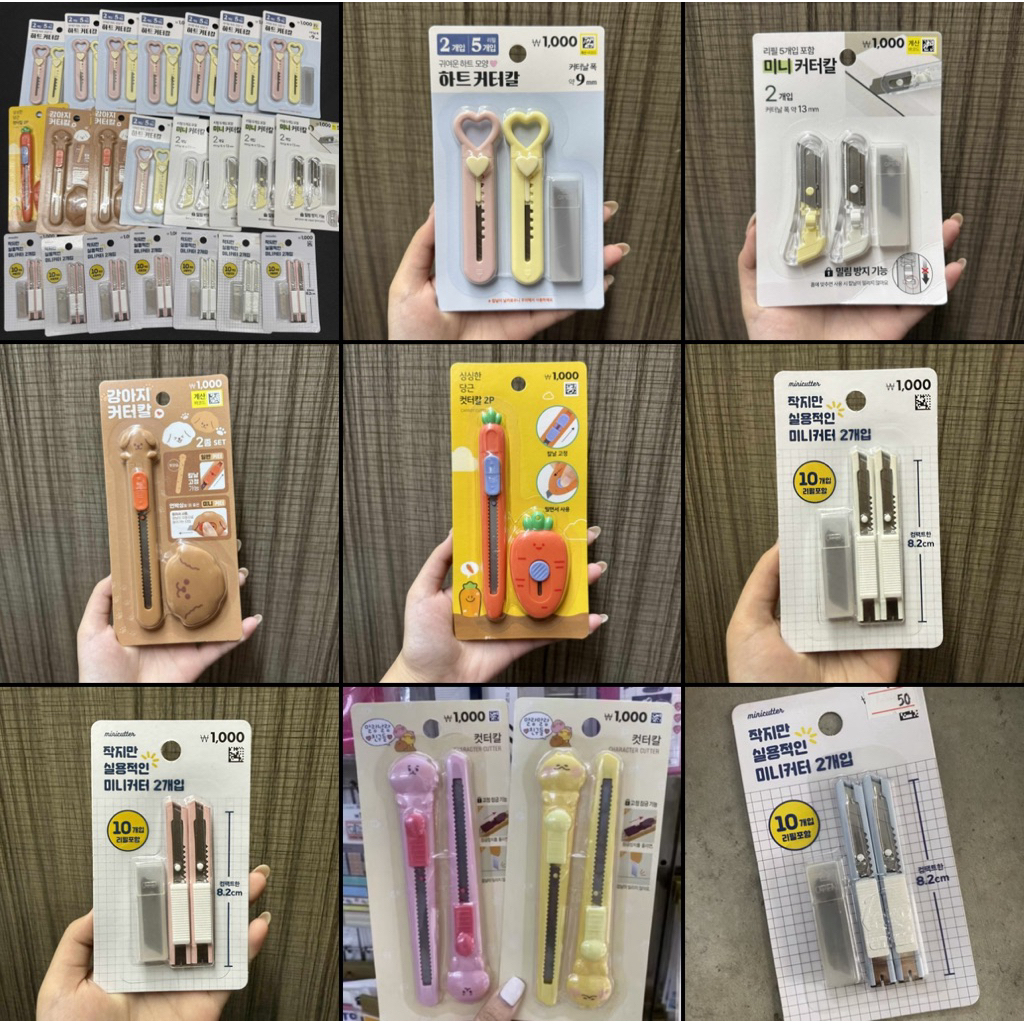 [Daiso Hàn] Dao rọc giấy Daiso ( Có hàng mới về )