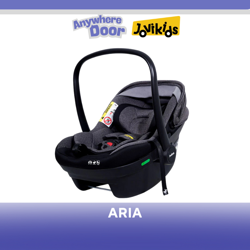 Ghế nôi ô tô trẻ em Jovikids ARIA + BASE ISOFIX (cho bé từ 40 - 87cm)