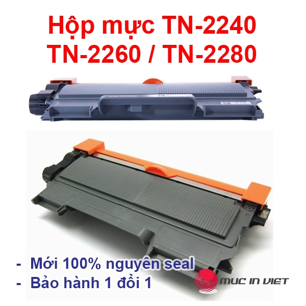 Hộp mực in TN2240 / 2260 / 2280 - HL 2130, 2220, 2230, HL2240D, 2250, 2250DN, 2270DW, 2280, 7360,