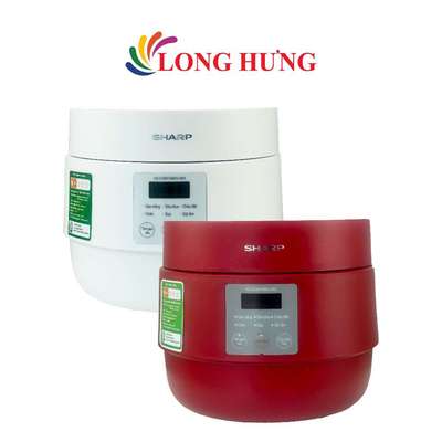 Nồi cơm điện nắp gài Sharp 1 lít KS-COM100DV - Hàng chính hãng