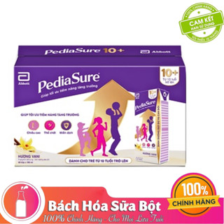  Thùng sữa nước Abbott Pediasure 10+ hương vani  48 hộp   180ml  
