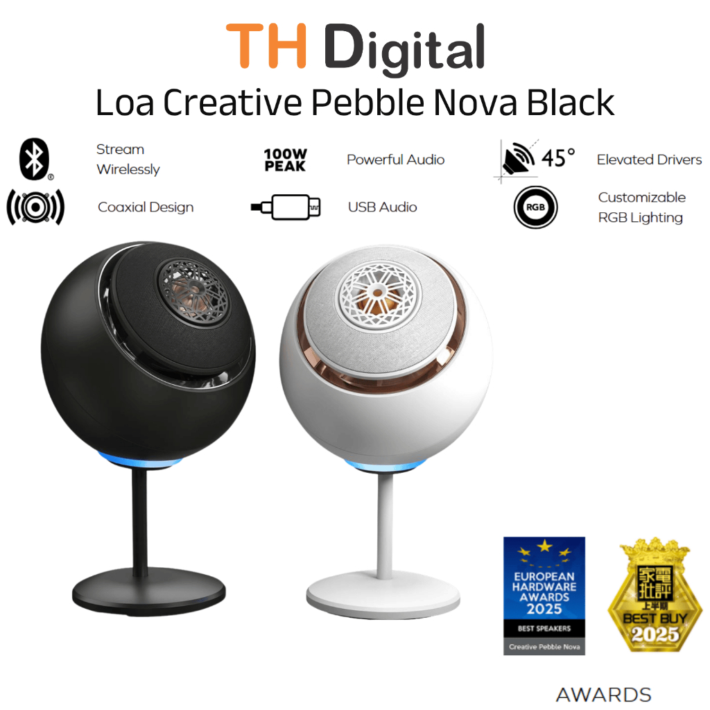 Loa Creative Pebble Nova Hàng chính hãng