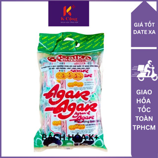   Date 2028  1 Lốc Bột Rau Câu Giòn Hải Long Agar Robika  20 gói 25g  