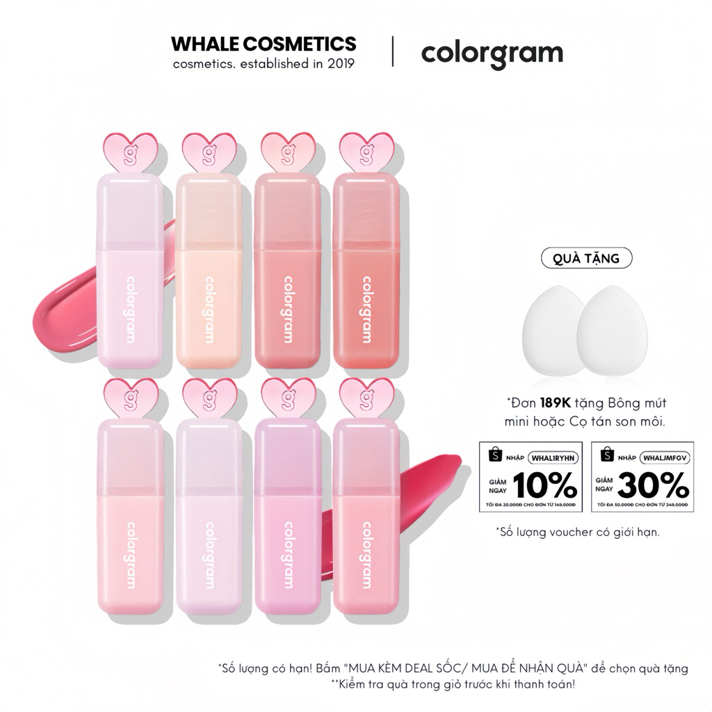 (Colorgram) Son Tint Bóng COLORGRAM Juicy Drop Tint (4g)