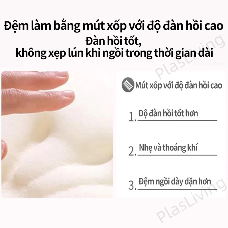 Plas Ghế văn phòng Ghế xoay văn phòng Thoải Mái Khi Ngồi Lâu Nâng Ngăn ngừa đau lưng dưới hiệu quả | BigBuy360 - bigbuy360.vn