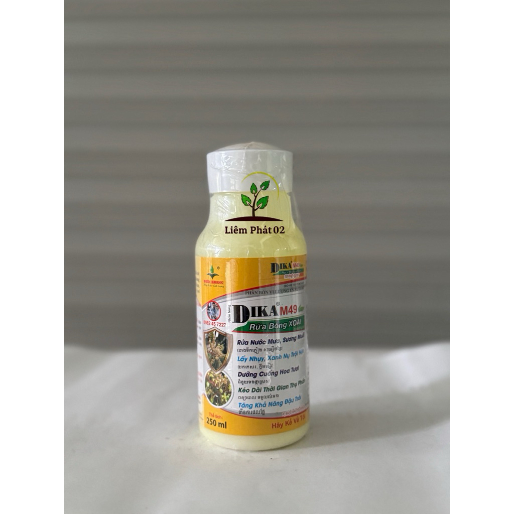 Phân bón lá NPK vi lượng DIKA M49 chai 250ml của ĐIỀN KHANG