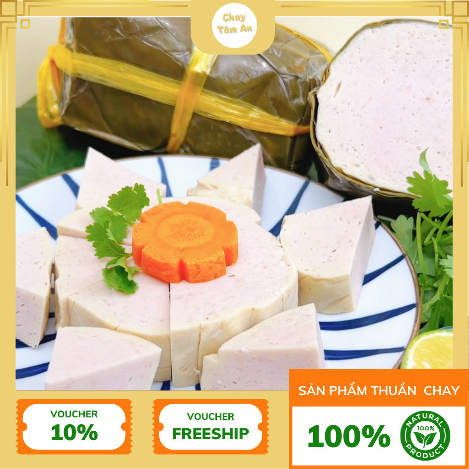 [1KG] Chả Lụa Chay Đặc Biệt Tâm An