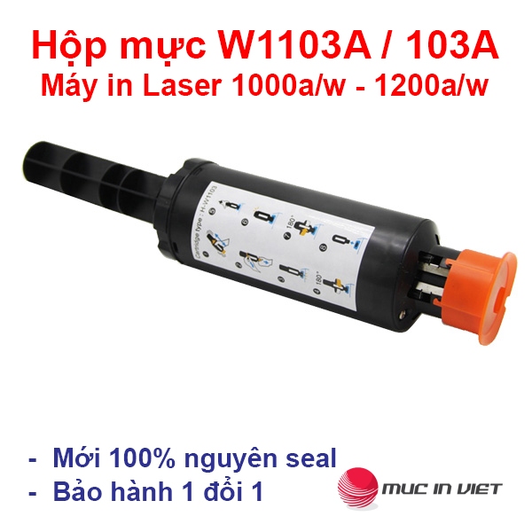 Hộp mực máy in Neverstop Laser 1000w / 1000a (Có VAT)  mới 100% [Full box] -  103A / W1103A