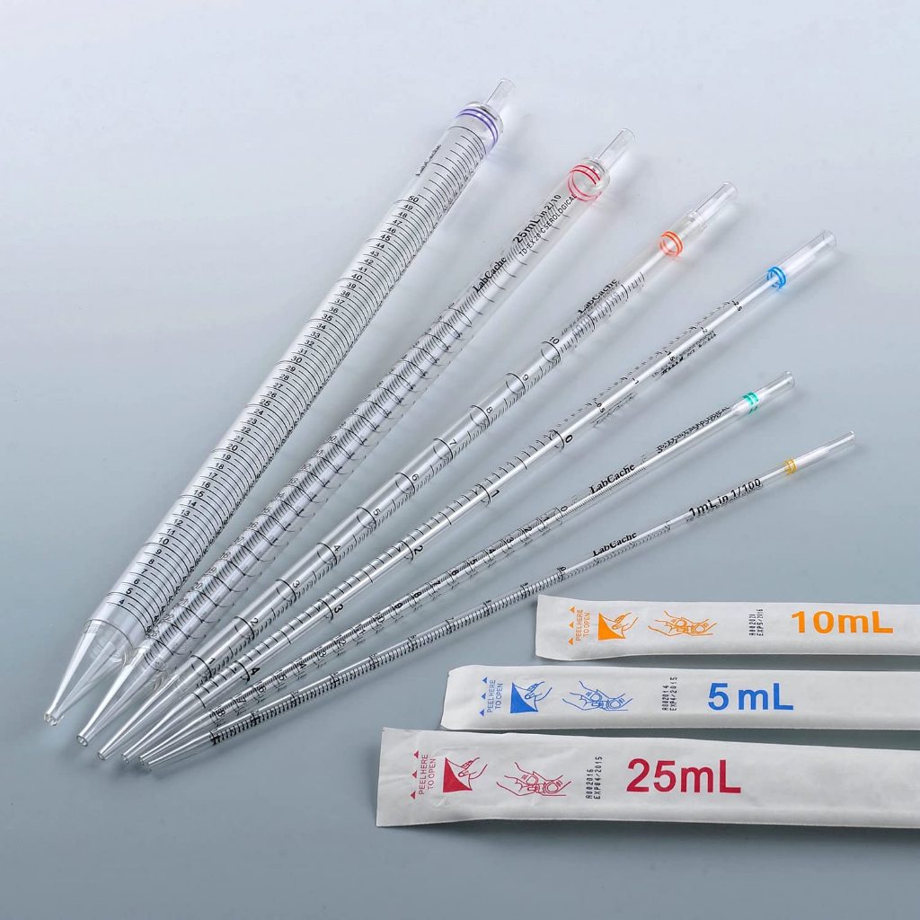 (10 chiếc) Pipet nhựa 10ml, tiệt trùng 1cái/ túi, Mã SEPR10, hãng Fcombio