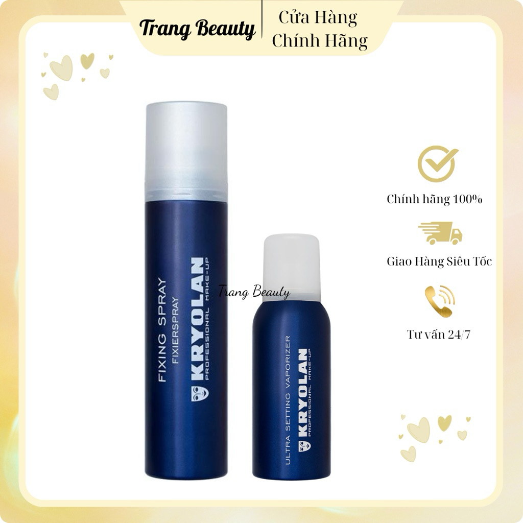XỊT KHOÁ NỀN KRYOLAN ULTRA SETTING VAPORIZER 300ml