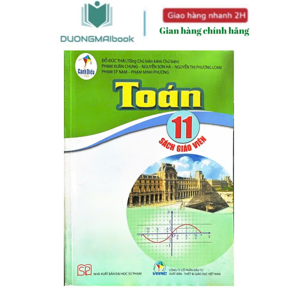 Sách giáo viên - Toán 11 bộ Cánh Diều
