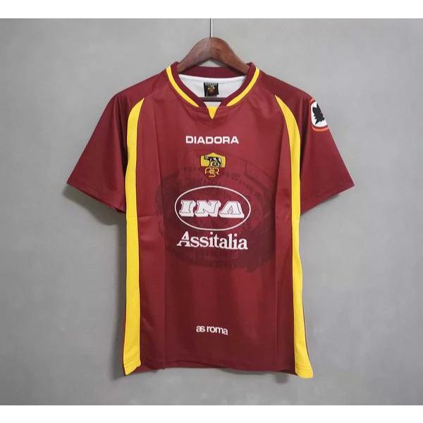 Áo Bóng Đá - Retro As Roma - Năm 1997/1998 - Sân Nhà