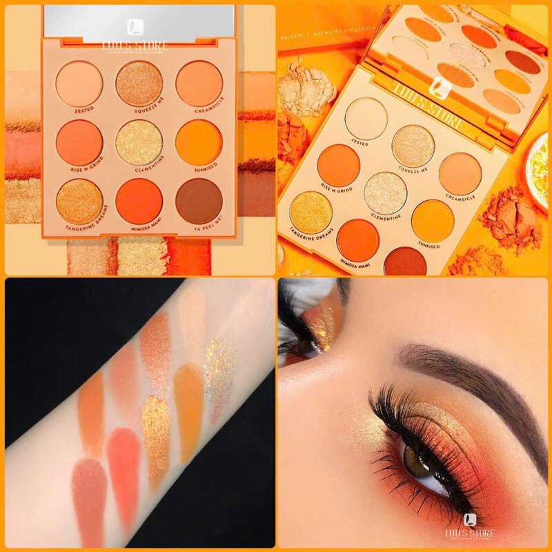 Bảng Màu Mắt Colourpop Orange You Glad