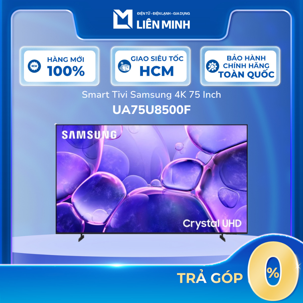UA75U8500F - Smart Tivi Crystal UHD Samsung 4K 75 inch UA75U8500F - [SHIP 0Đ HCM]