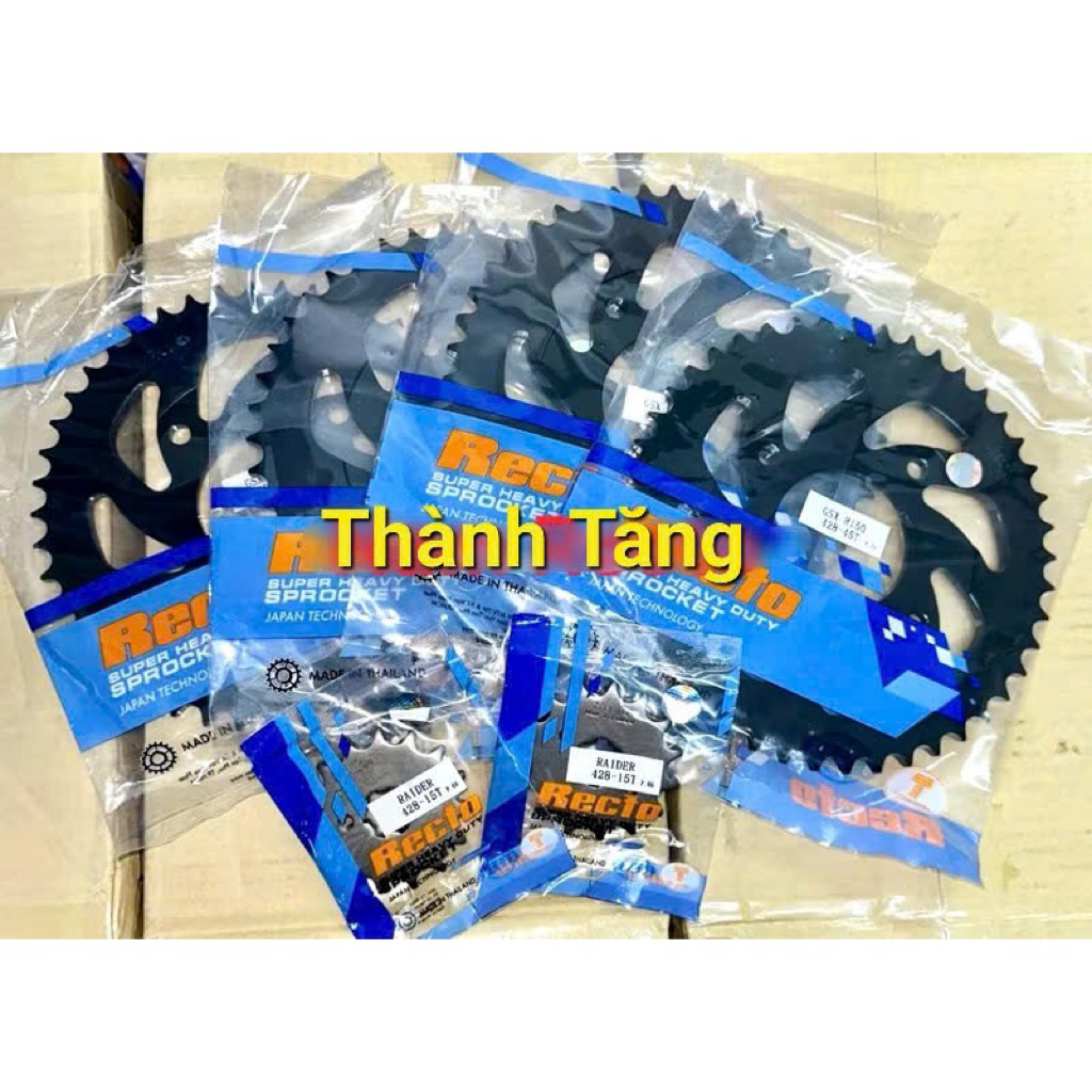 Nhông dĩa Gsx-r150,Gsx-s150,Gsx bandit,Gsx150 Recto thailand