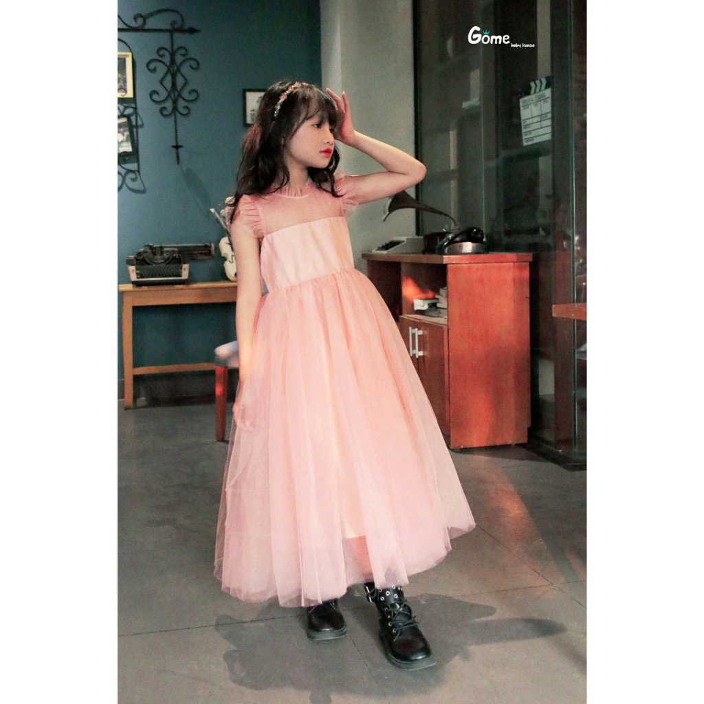 GOME - Đầm công chúa hồng dự tiệc